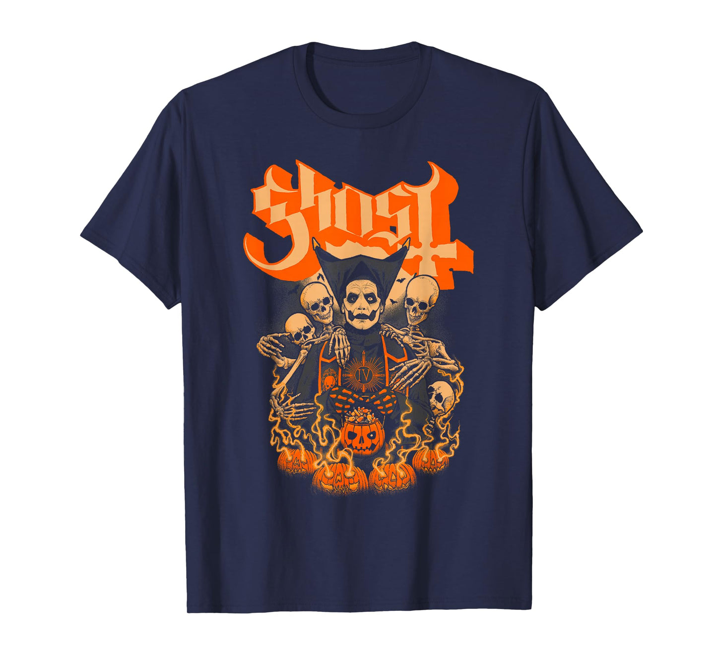 Ghost - Great Pumpkin Halloween T-Shirt