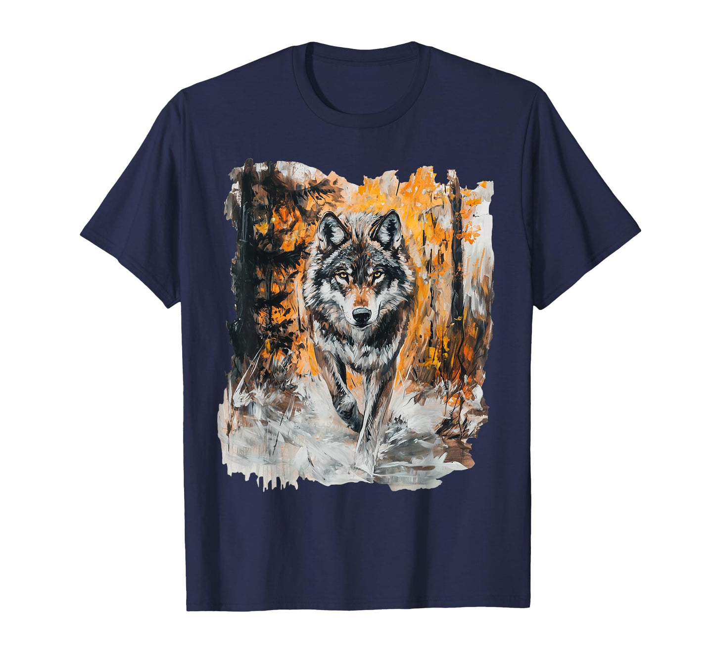 Wolf Wolves Art Graphic T-Shirt