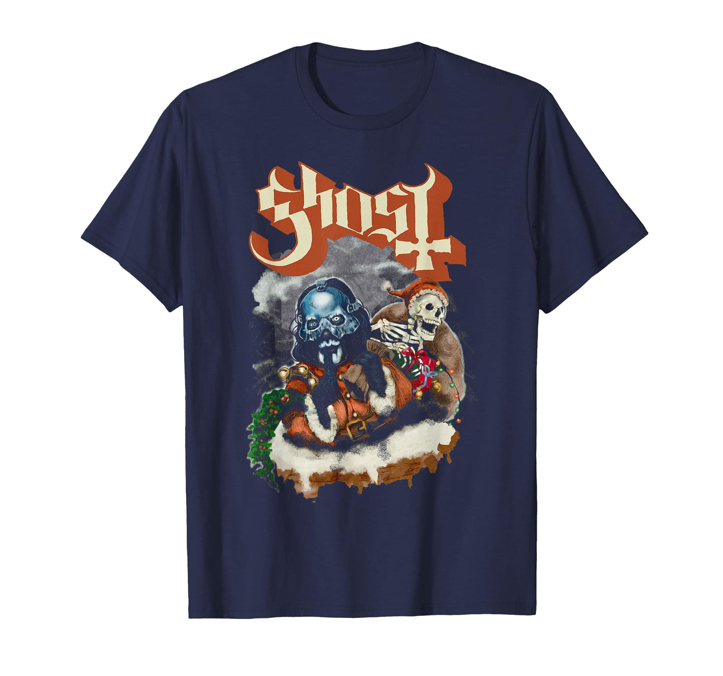 Ghost – Father Christmas T-Shirt