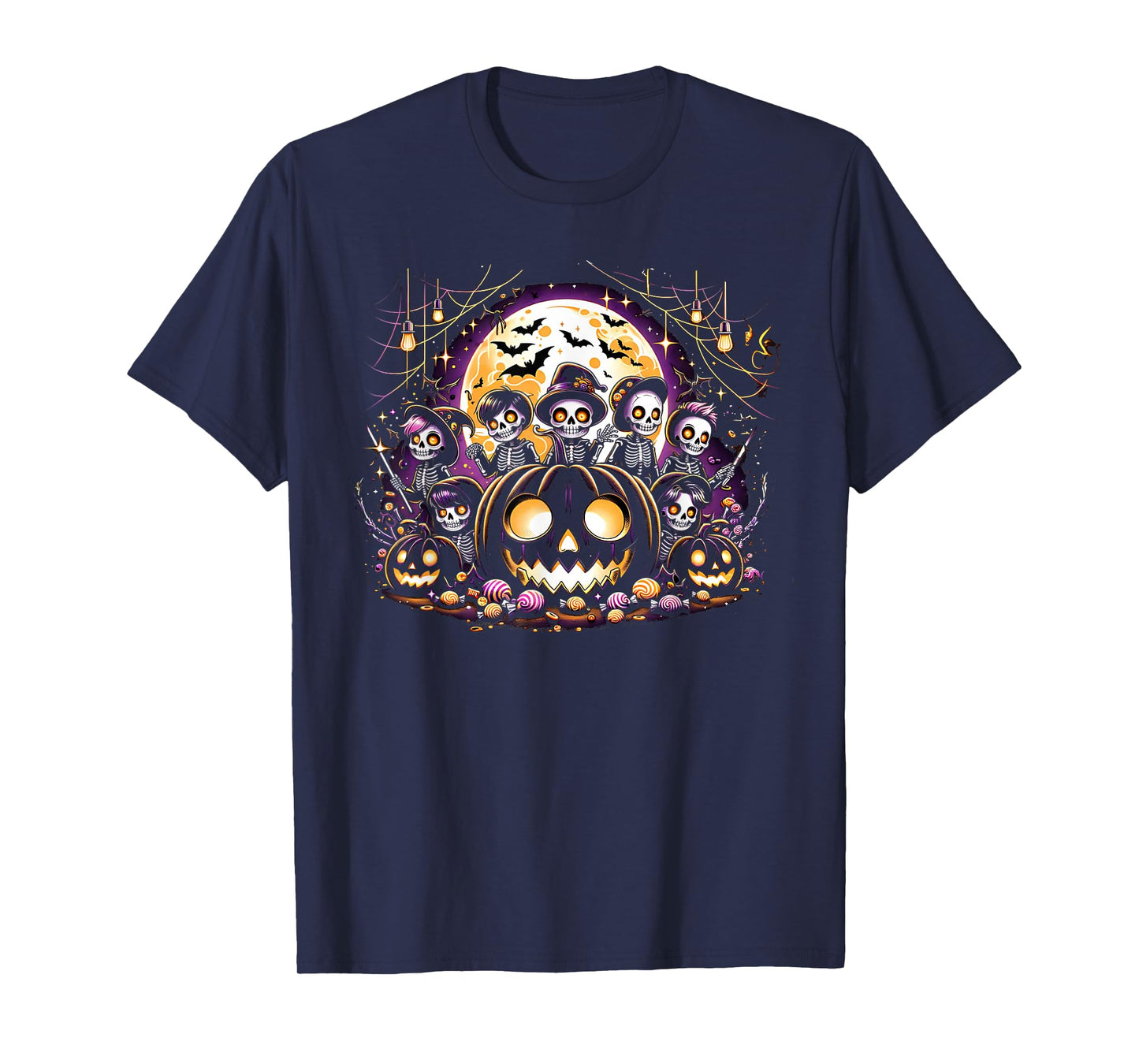 Halloween K-Pop Skeletons T-Shirt