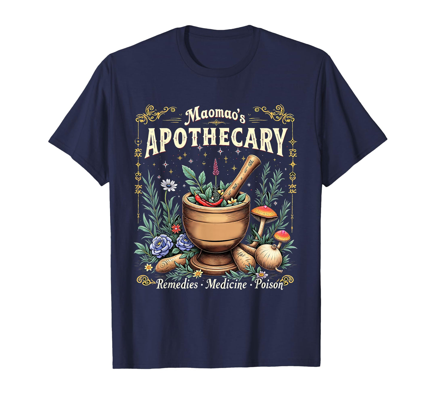 Maomao's Apothecary Fantasy Herbal Potion Art T-Shirt