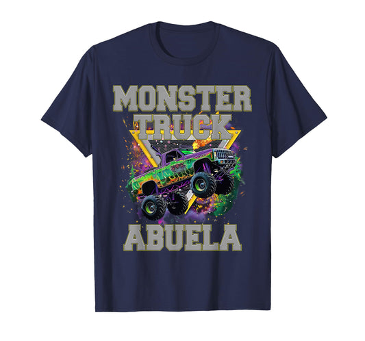 Monster Truck Abuela Monster Truck Are My Jam Truck Lovers T-Shirt