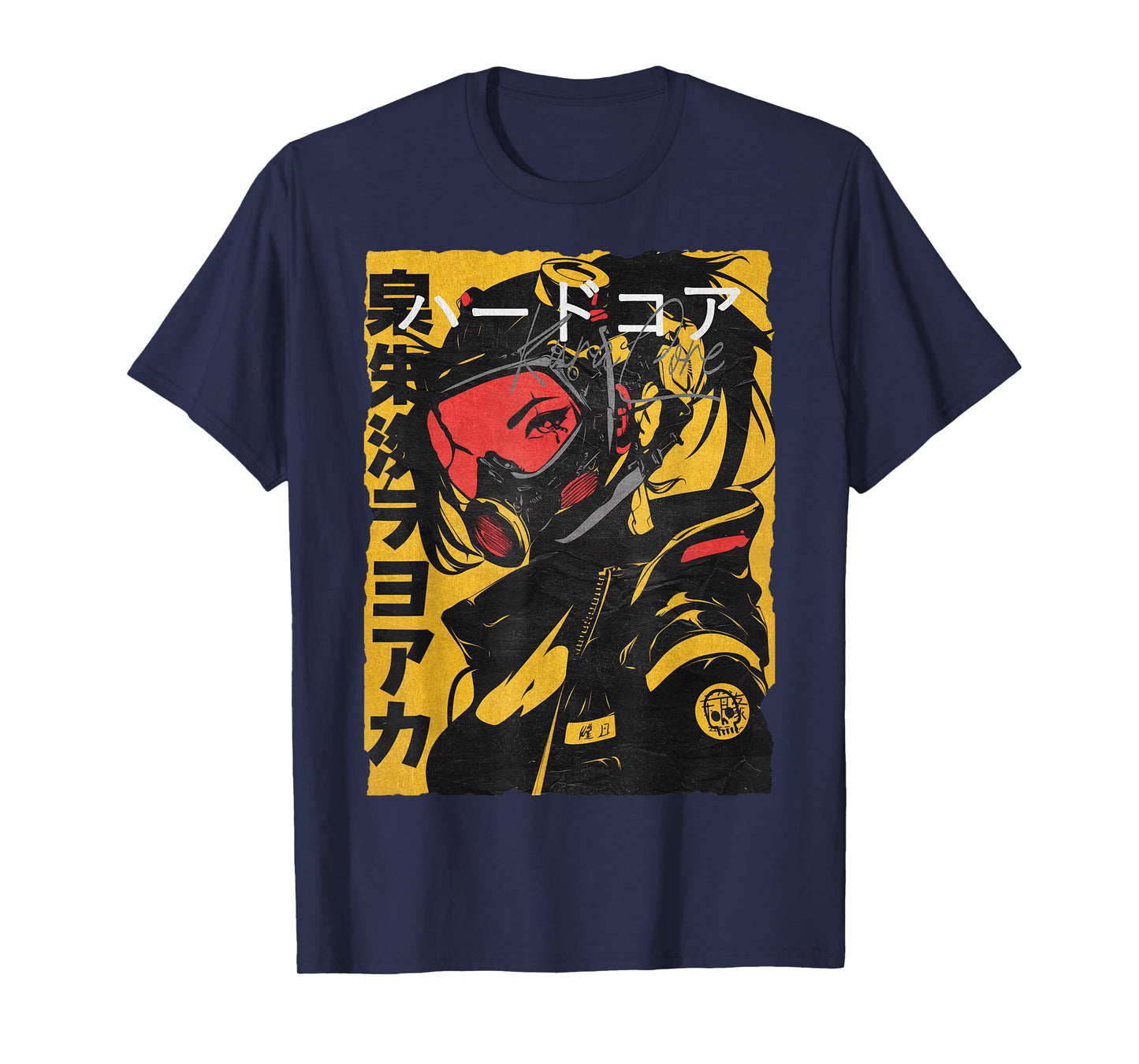 Japan Streetwear Cyberpunk Y2K Techwear Retro Manga Anime T-Shirt