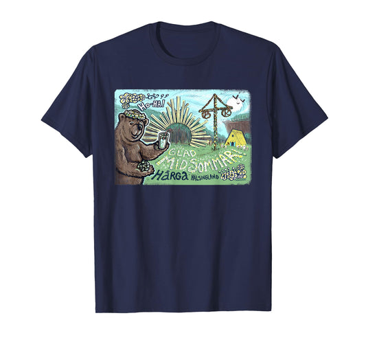 Happy Midsommar Bear T-Shirt