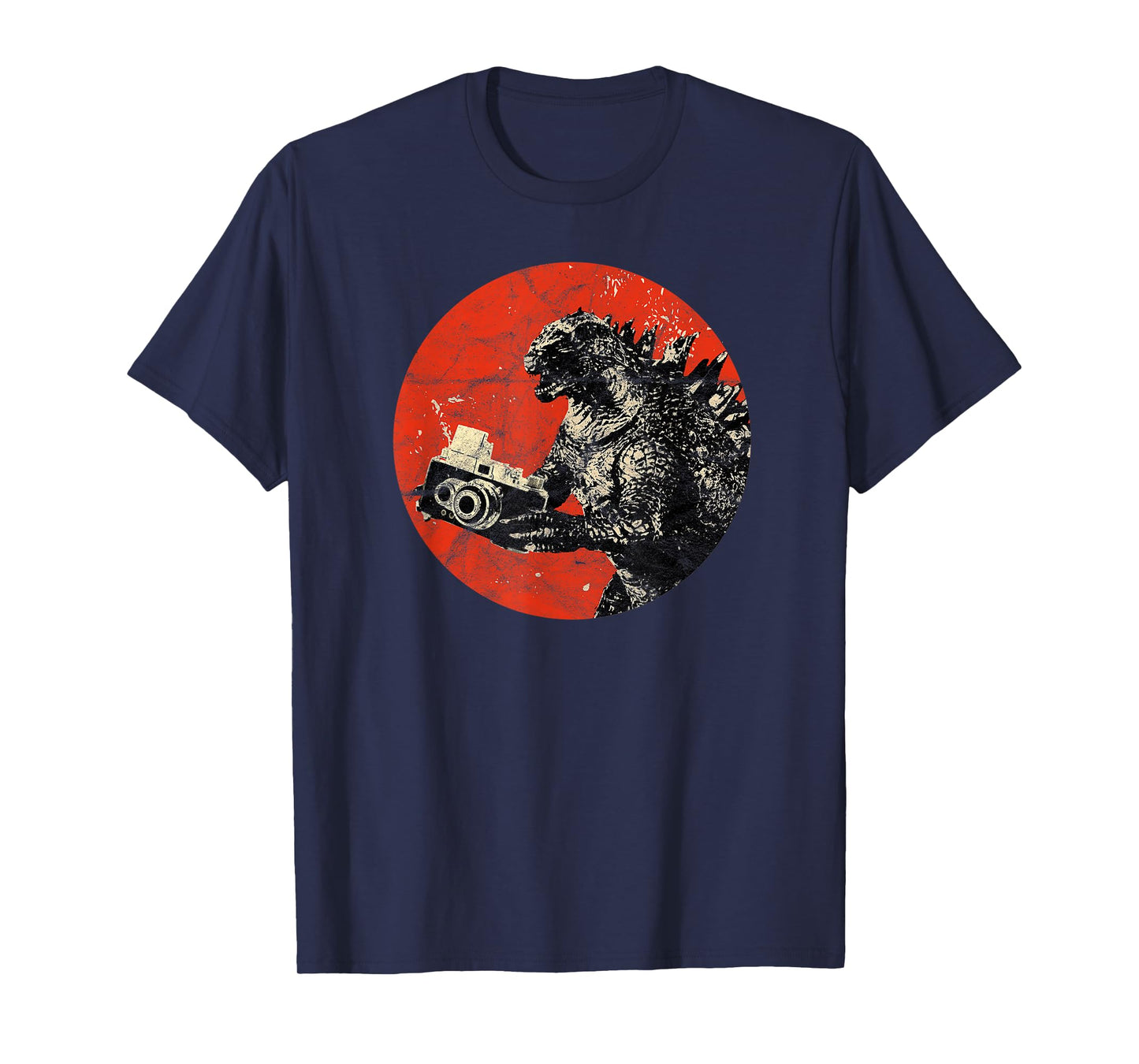 Vintage Japanese Camera Monster Analog SLR Film Photographer Premium T-Shirt