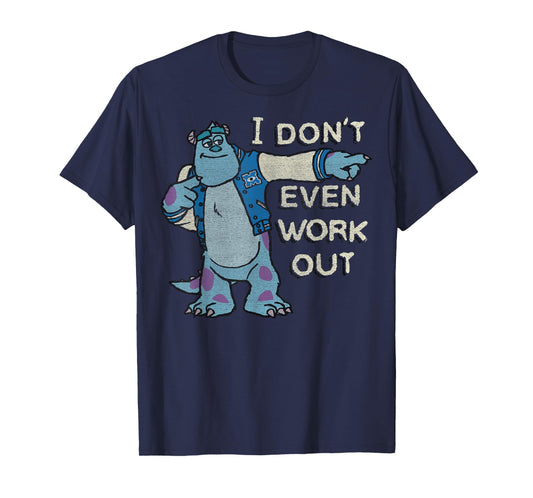 Disney Monsters University I Don't Even Work Out Sulley T-Shirt