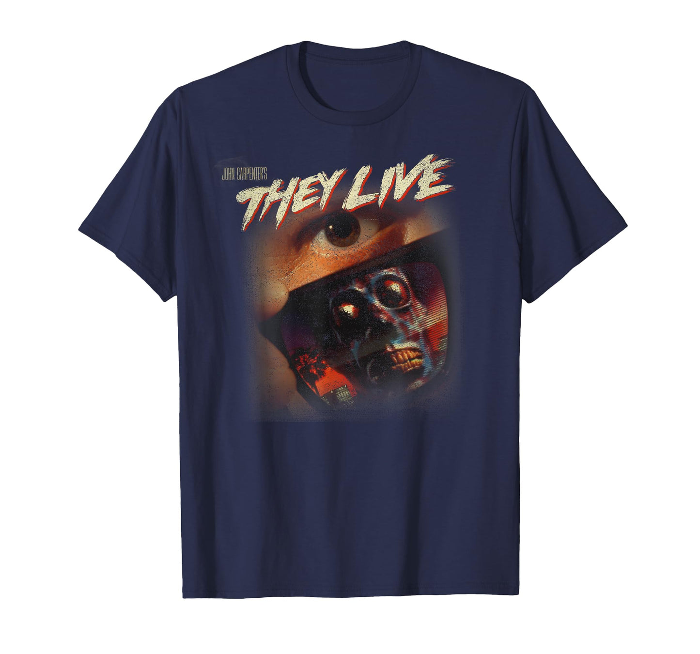 They Live Faded Poster T-Shirt