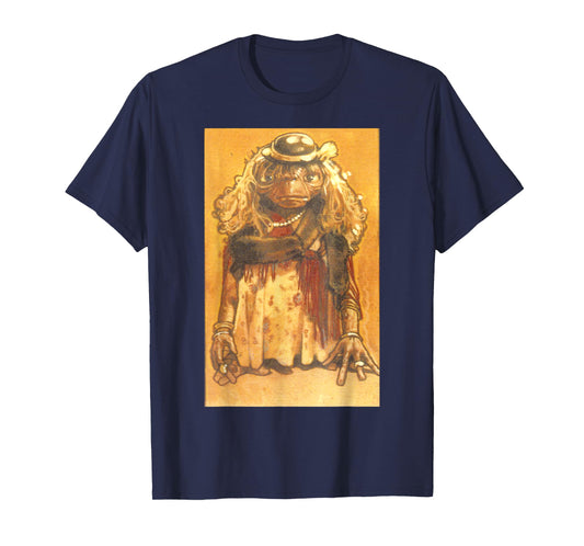 E.T. Terrestrial Dressed in A Disguise Graphic T-Shirt T-Shirt