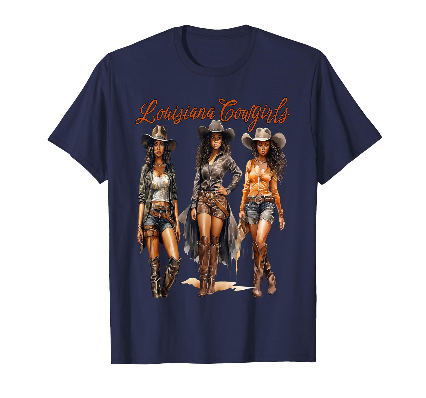 Pretty Louisiana Cowgirls T-Shirt