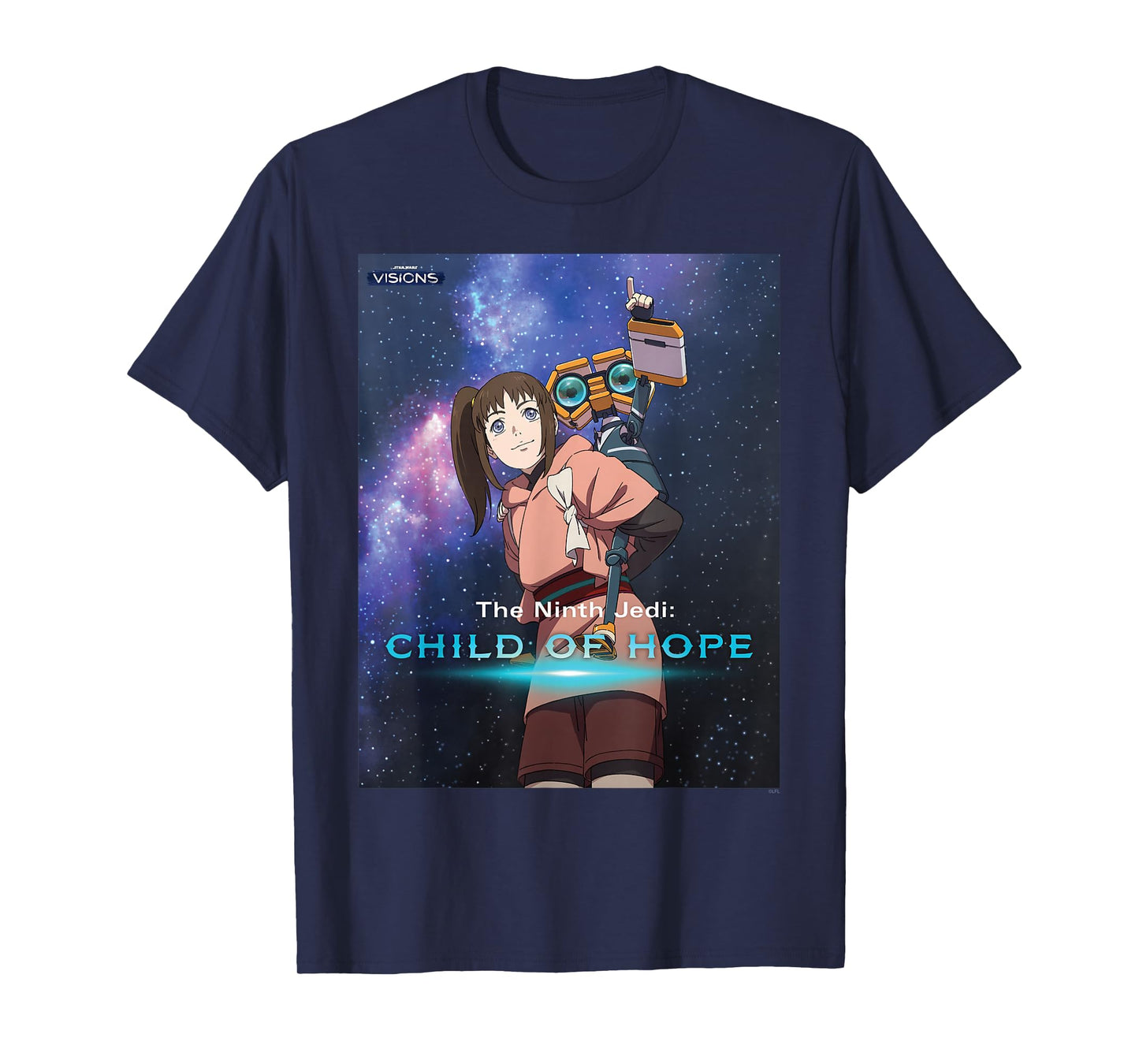 Star Wars Visions Volume 3 The Ninth Jedi: Child of Hope T-Shirt