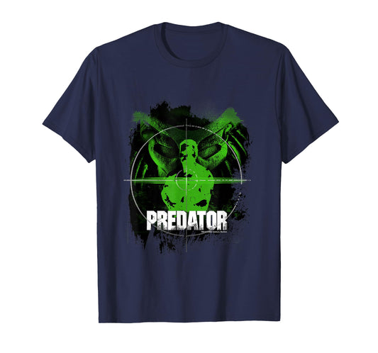 Predator Dutch Alien Hunter Pointer Silhouette Retro Poster T-Shirt