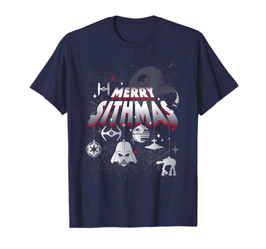 Star Wars Christmas Dark Side Group Shot Merry Sithmas T-Shirt