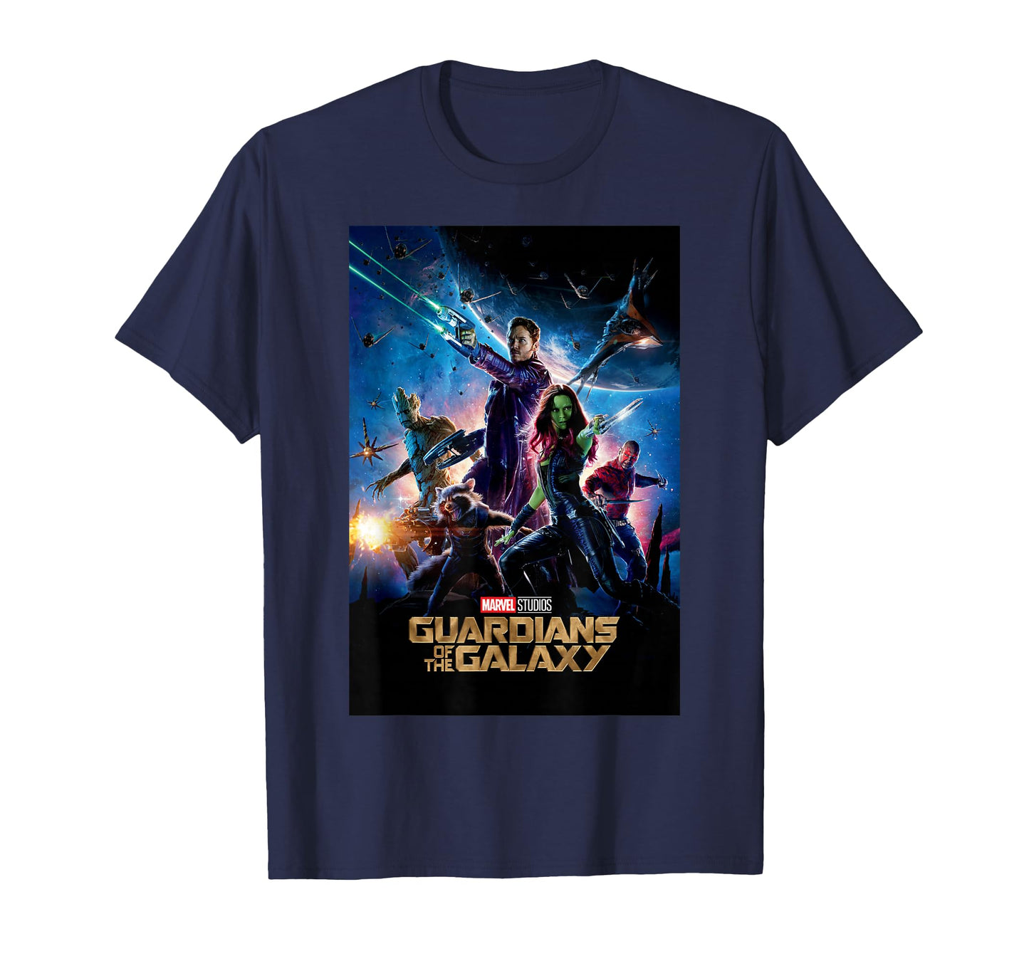 Marvel Studios Guardians of The Galaxy Movie T-Shirt Small