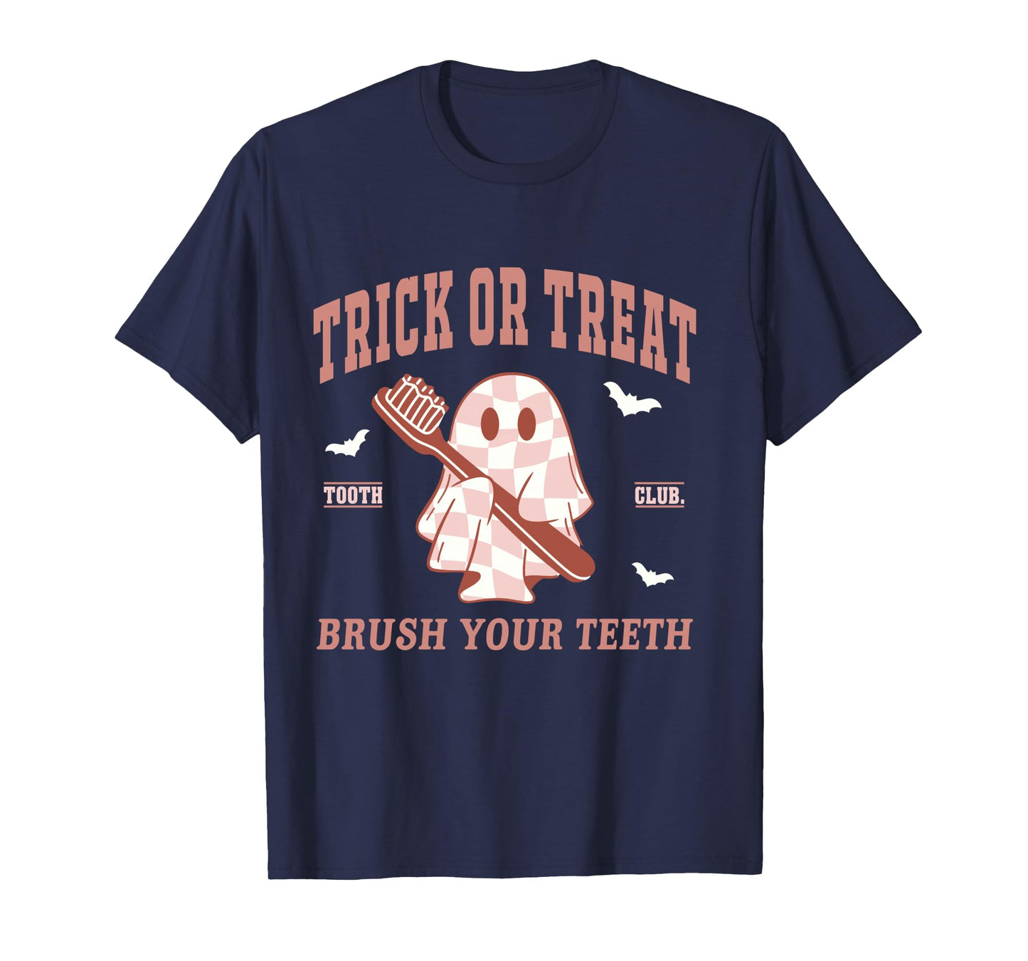 Trick Or Treat Dentist Ghost Dental Hygienist Halloween Fall Long Sleeve T-Shirt