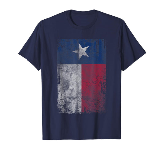 Vintage Vertical Flag of Texas T-Shirt