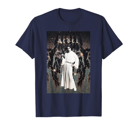 Star Wars Princess Leia Rebel Bleached Retro T-Shirt T-Shirt