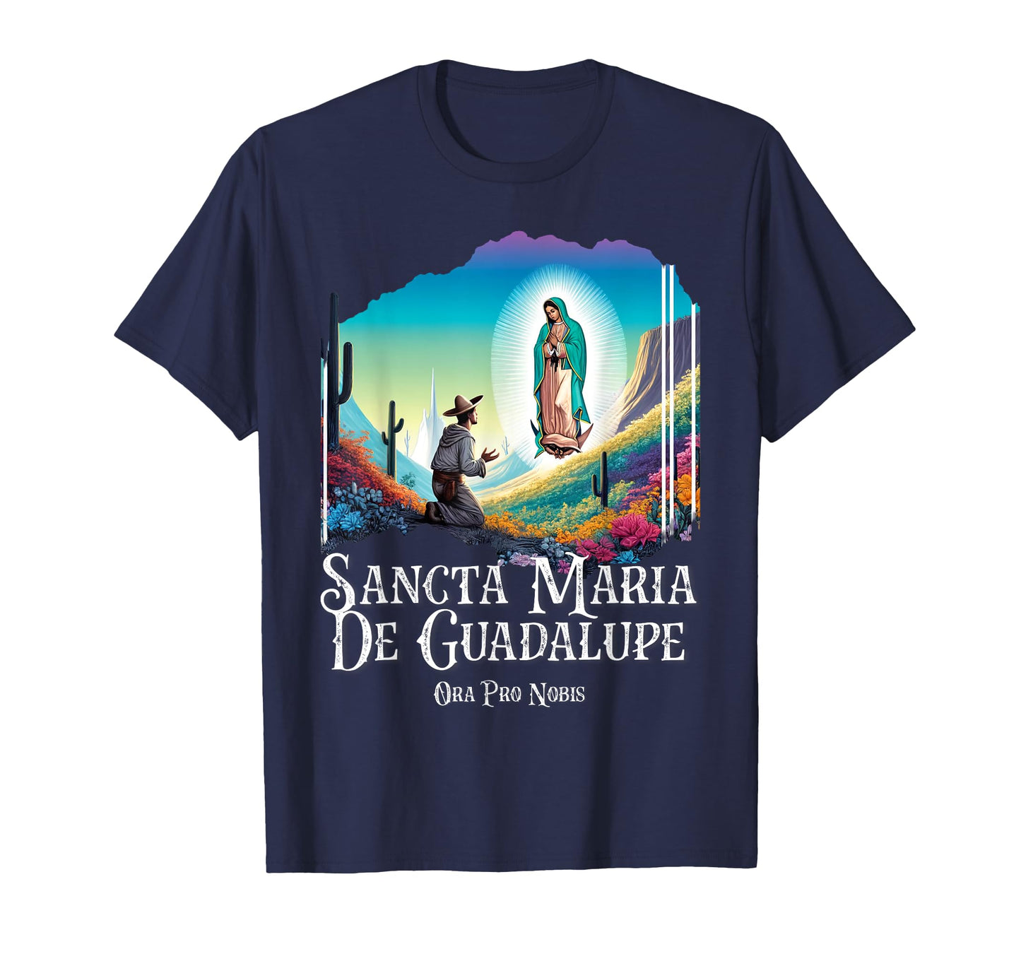 Our Lady Of Guadalupe Marian Catholic T-Shirt