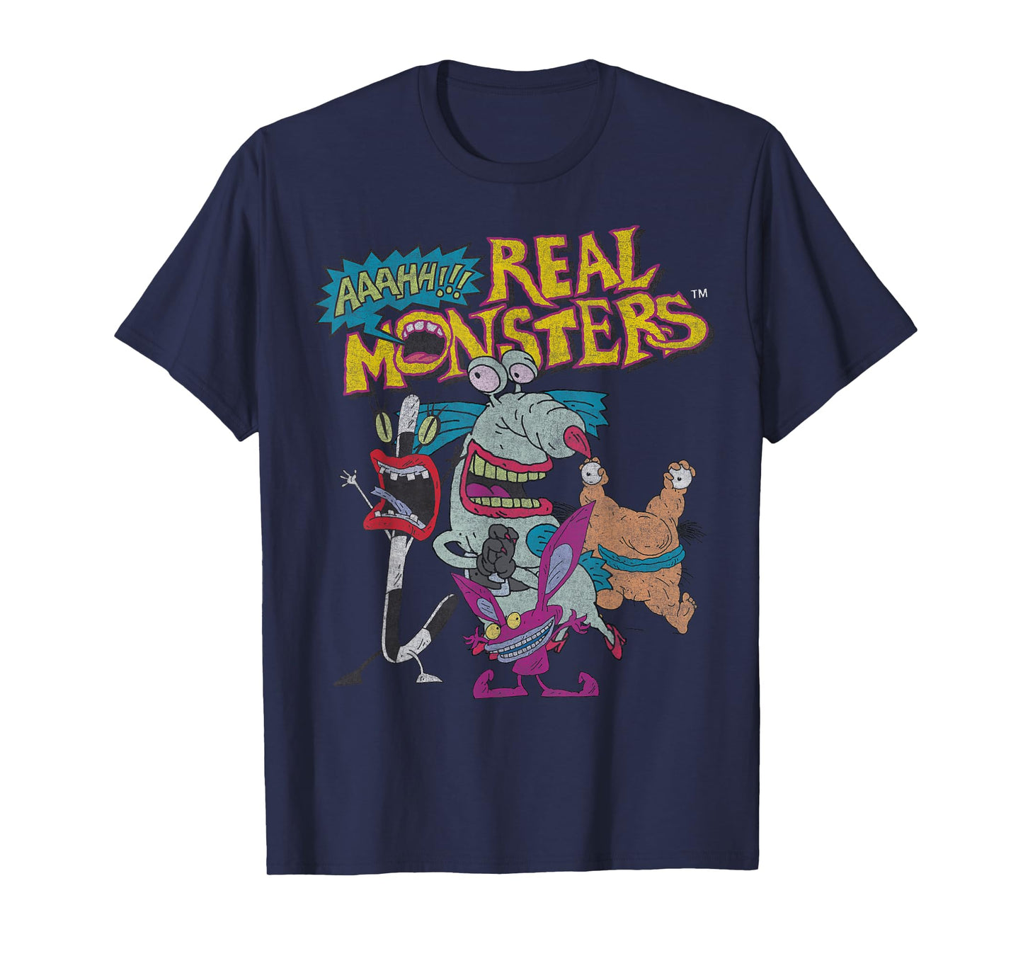 Aaahh!!! Real Monsters 90s Characters T-Shirt T-Shirt