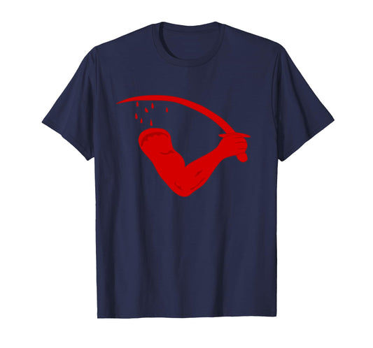 Dimmit's Goliad Texas Bloody Arm Flag Long Sleeve T-Shirt