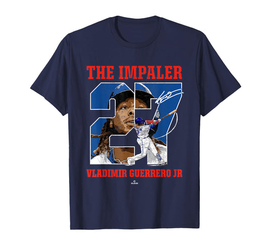 The Impaler Vladimir Guerrero Jr Toronto MLBPA T-Shirt