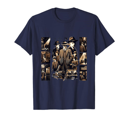 Gangsters Speakeasys 1920's Prohibition era T-Shirt