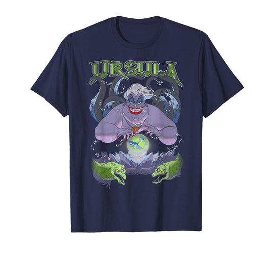 Disney The Little Mermaid Ursula Cauldron Dark Portrait T-Shirt