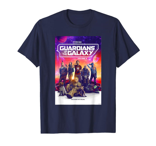 Marvel Guardians of The Galaxy Volume 3 Movie Poster T-Shirt