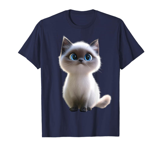 Ragdoll Cat Cat Mom Kitten Meow Cute Ragdoll Cats T-Shirt