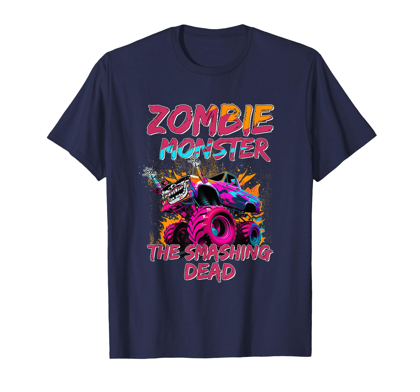 Zombie Monster Truck The Smashing Dead T-Shirt