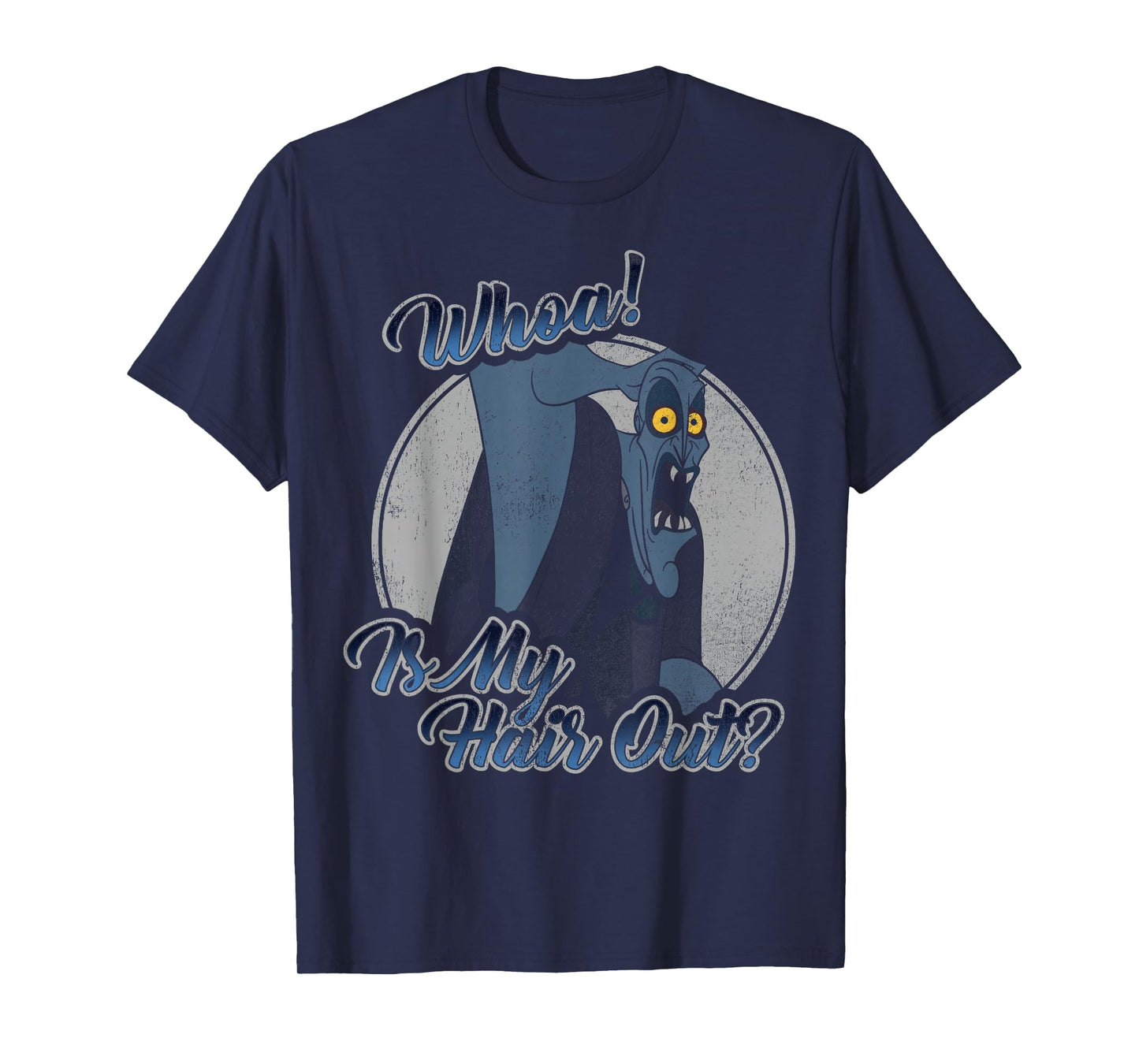 Disney Hercules Hades Whoa is My Hair Out Graphic T-Shirt T-Shirt