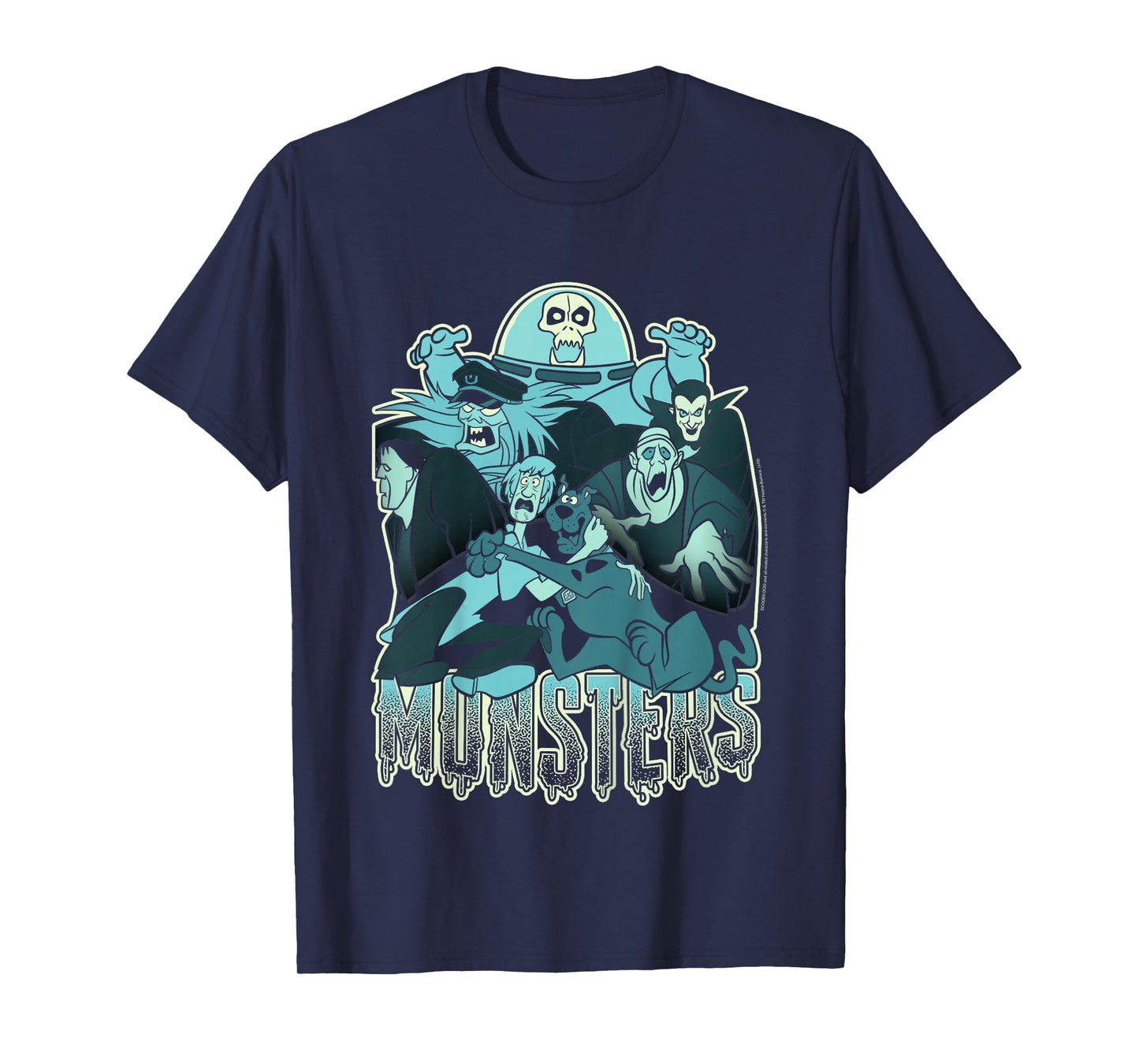 Kids Scooby-Doo Shaggy And Scooby Monsters Group Shot T-Shirt