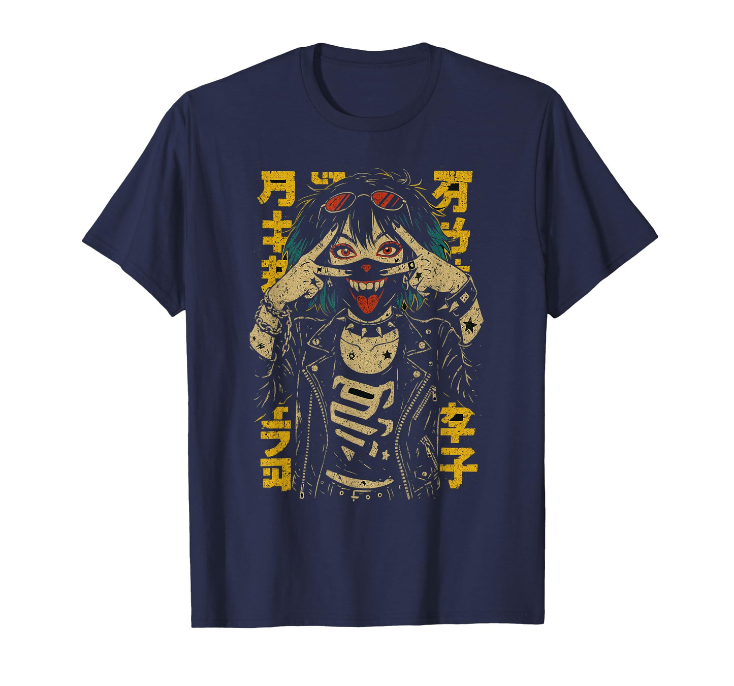 Japanese Streetwear Futuristic Retro Techwear | Anime Manga T-Shirt