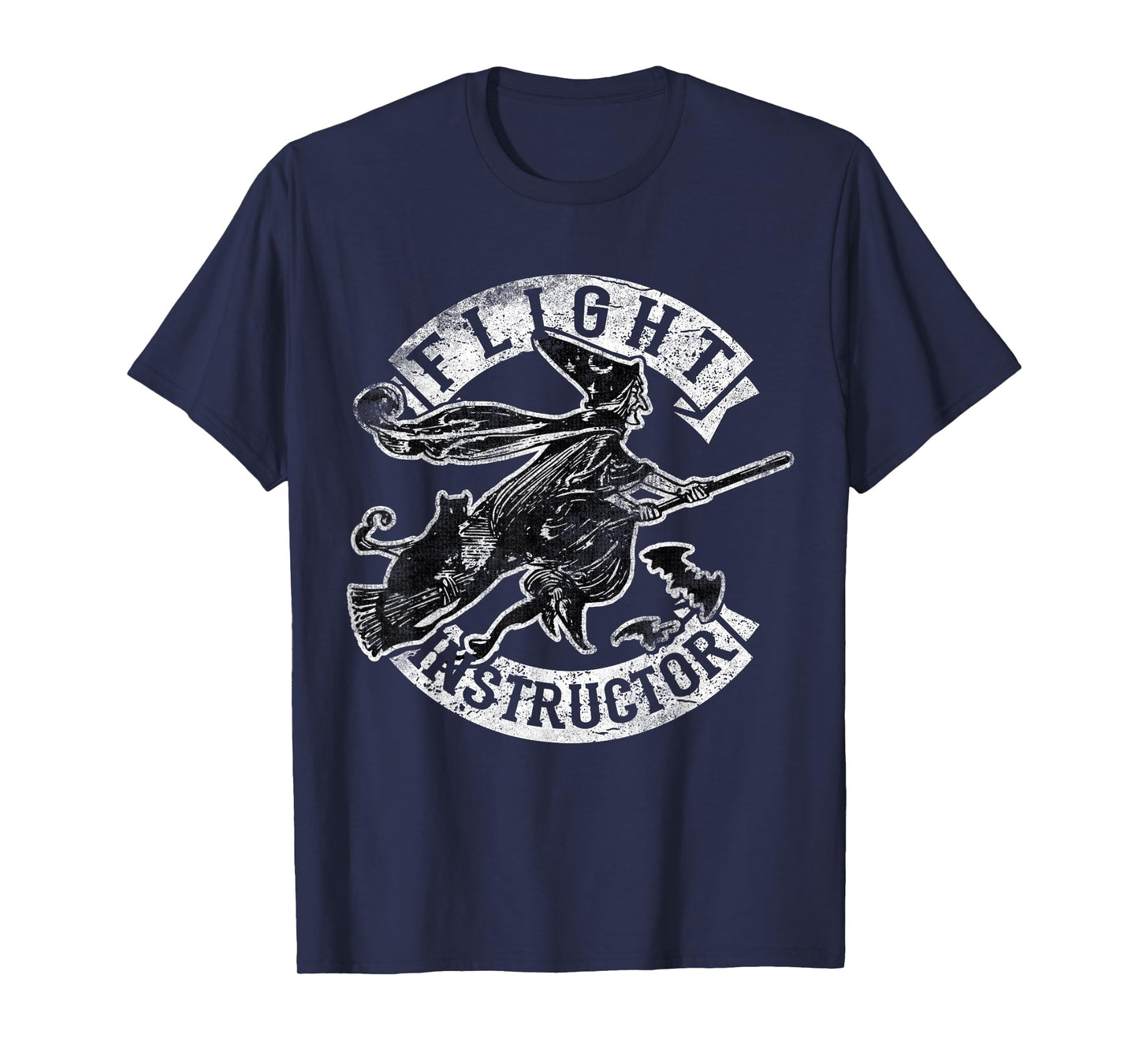 Flight Instructor Funny Halloween Witch T-Shirt Costume Gift T-Shirt