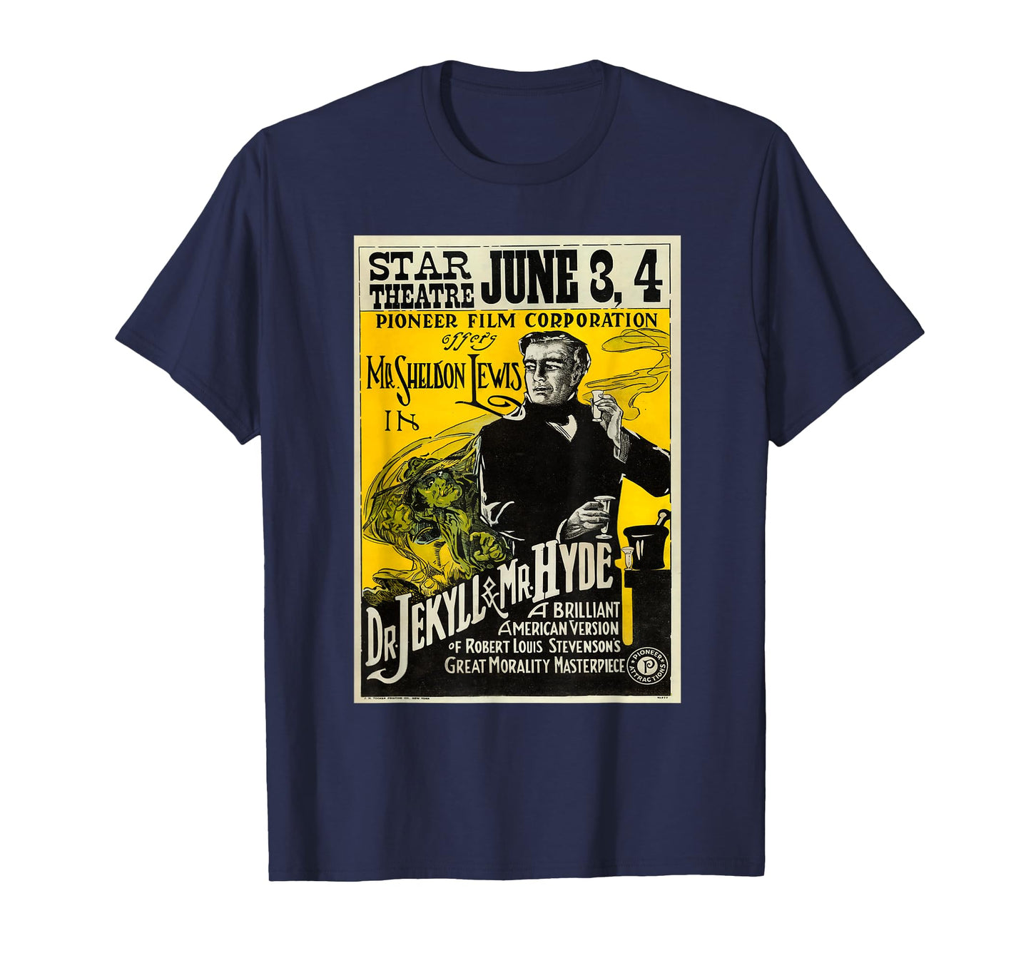 Dr. Jekyll and Mr. Hyde movie poster T-Shirt