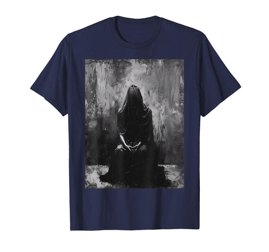 Dark Occult Horror Goth Alt Demon Hell Art Aesthetic T-Shirt