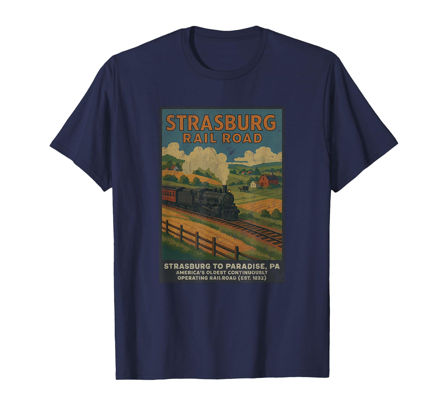Strasburg Rail Road Pennsylvania T-Shirt