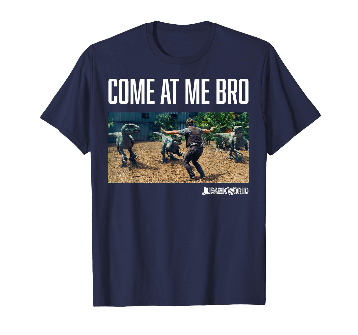 Jurassic World Come at Me Bro Movie Still Graphic T-Shirt T-Shirt