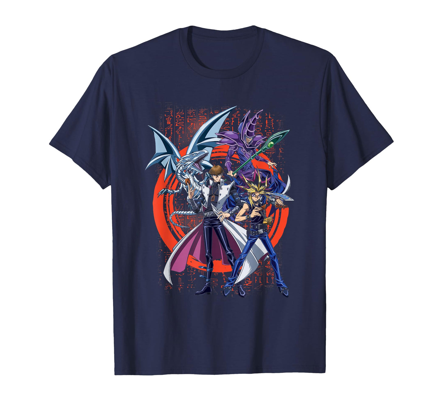 Yu-Gi-Oh! Duel Monsters Show Logo Front and Back Anime T-Shirt