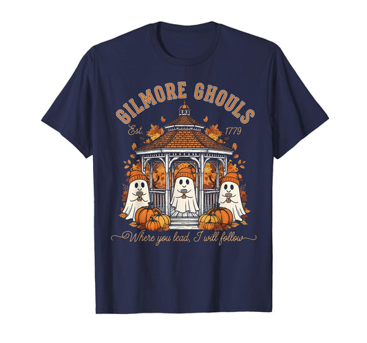 Gilmore Ghouls Where You Haunt I Will Follow Halloween Boo T-Shirt
