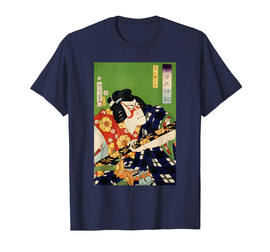 Antique Japanese Samurai Traditional Art Culture of Japan T-Shirt