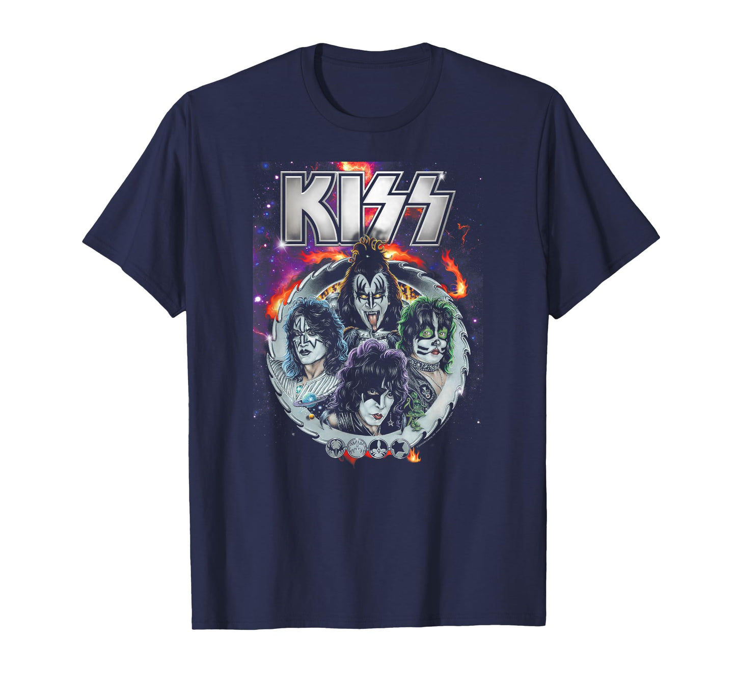 KISS - Galactic Portrait T-Shirt