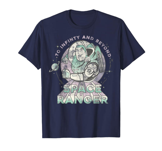 Disney Pixar Toy Story Buzz Lightyear Space Ranger Portrait T-Shirt