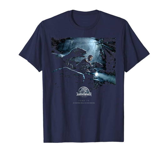 Jurassic World Owen Raptors Poster T-Shirt