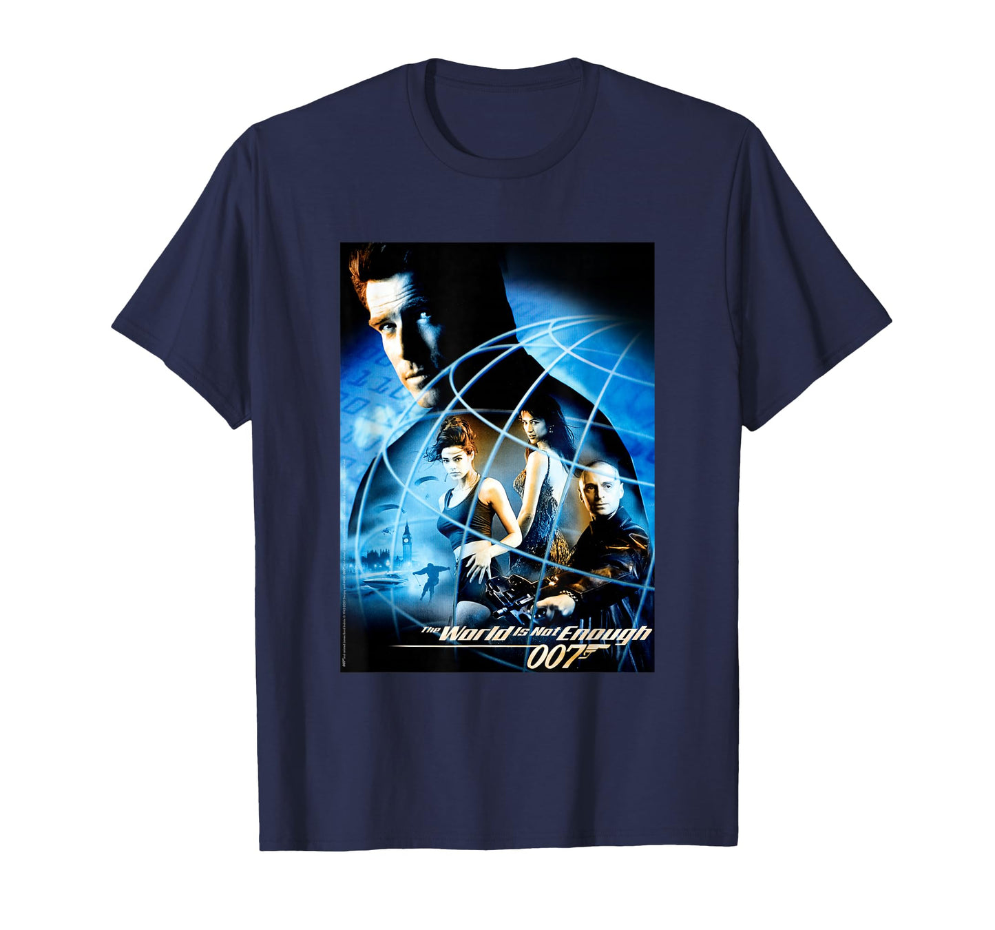 Official James Bond 007 The World is Not Enough T-Shirt