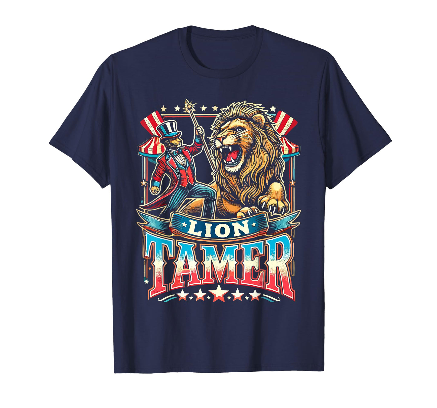 Lion Tamer Costume Ringmaster Costume Halloween T-Shirt