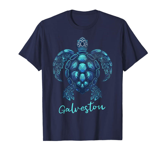 Galveston Texas TX | Water Turtle T-Shirt