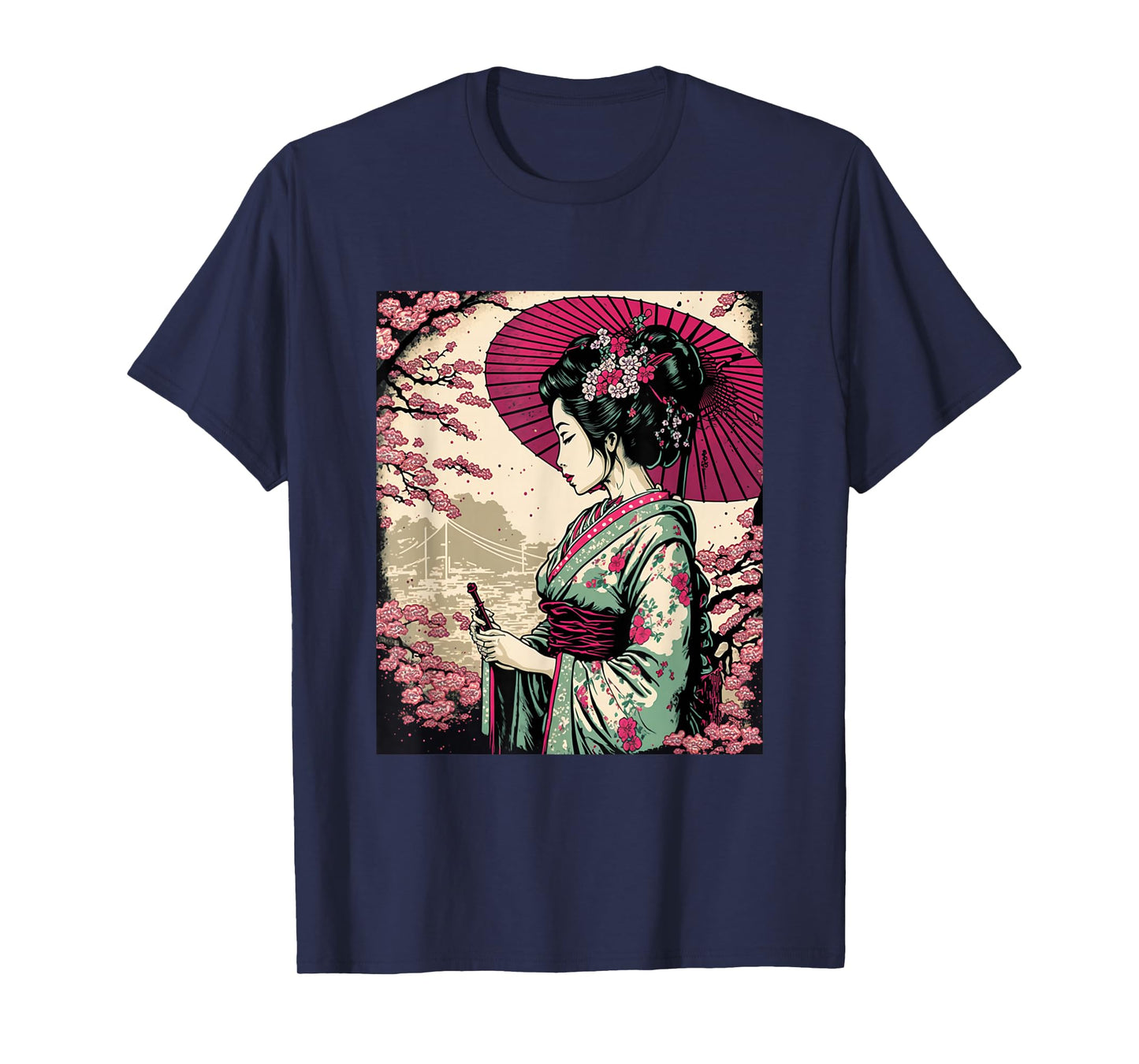 Classic Portrait Geisha T-Shirt