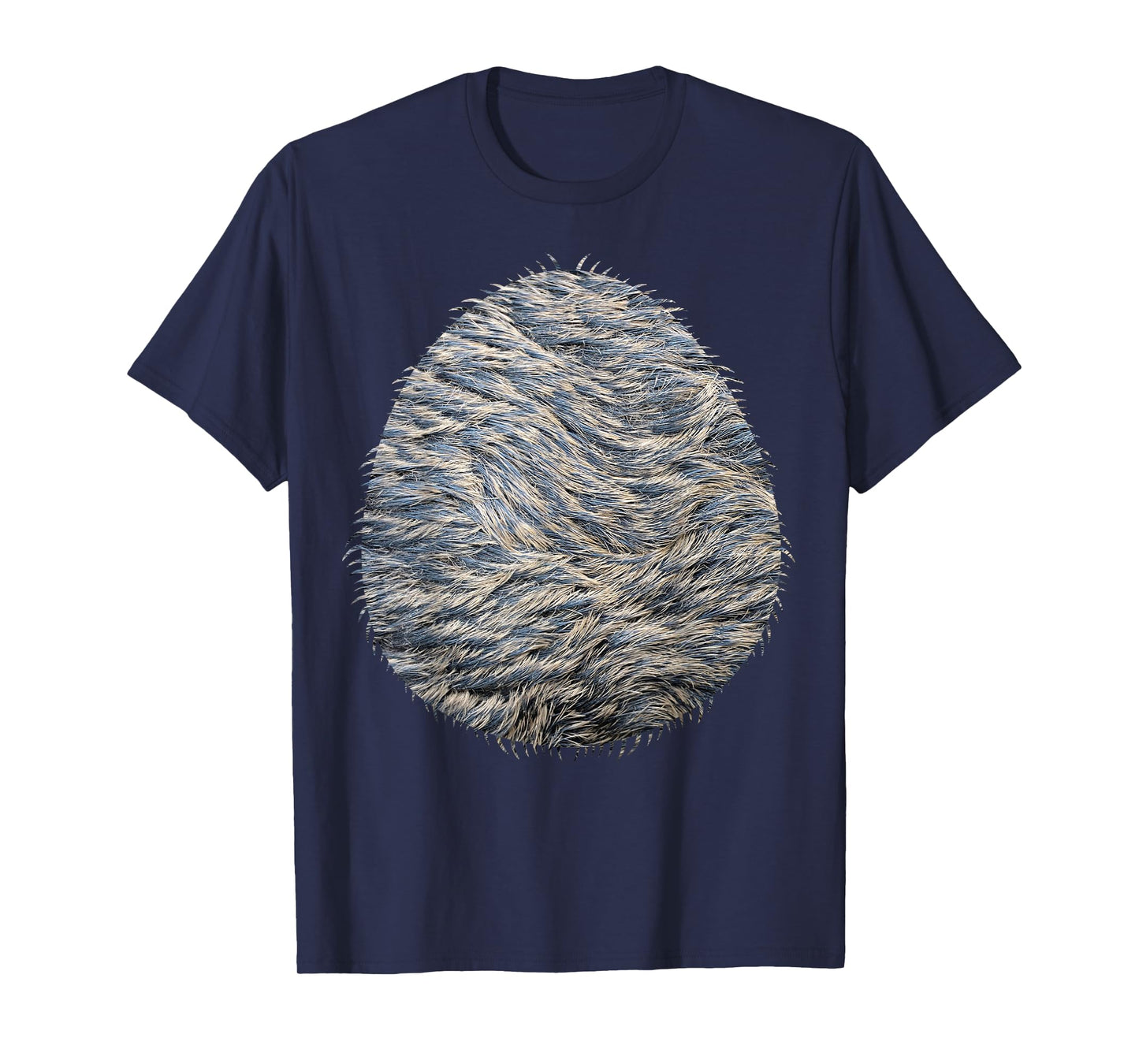 Halloween Wolf Costume Belly Shirt T-Shirt