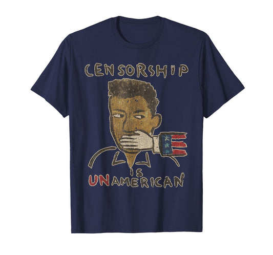 Vintage Censorship Is Un American 1990 T-Shirt