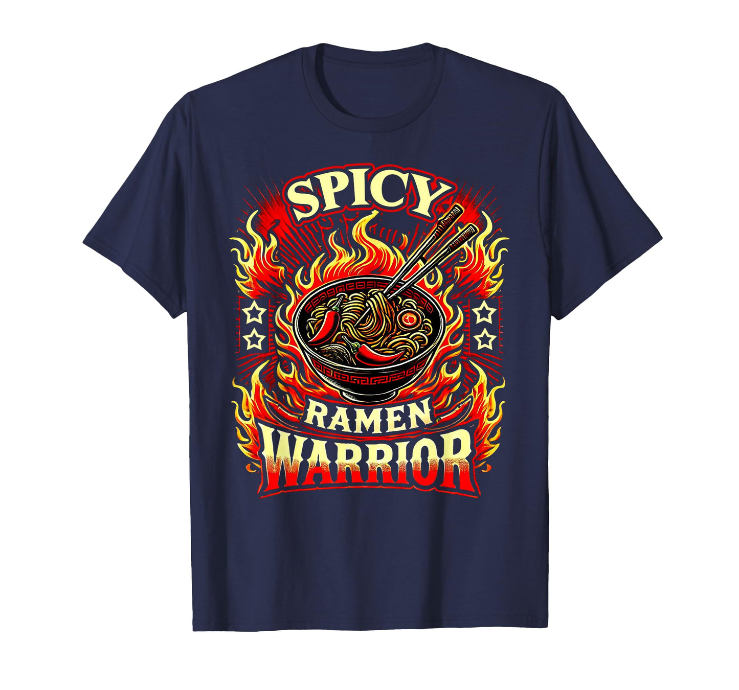 Funny Spicy Ramen Bowl T-Shirt